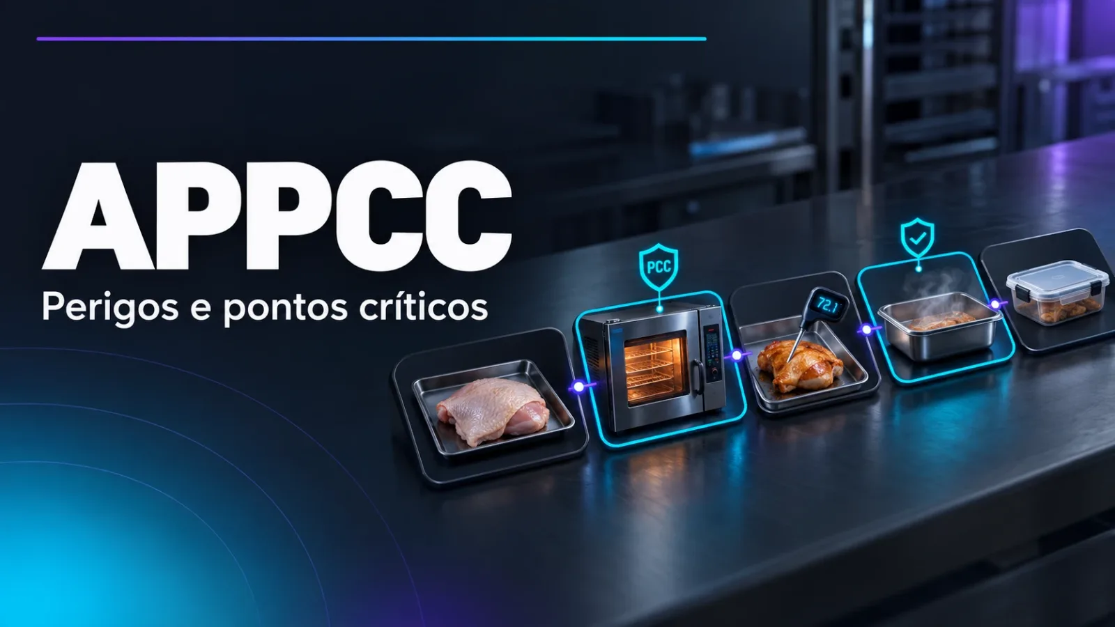 Capa do guia APPCC em alimentos