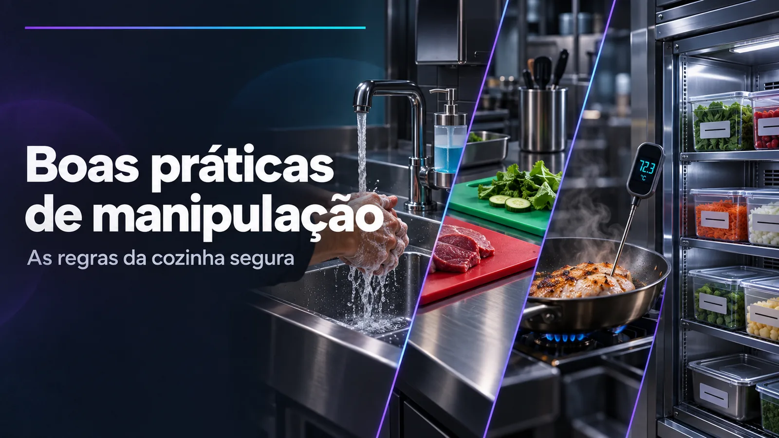 Capa do guia Boas práticas de manipulação de alimentos