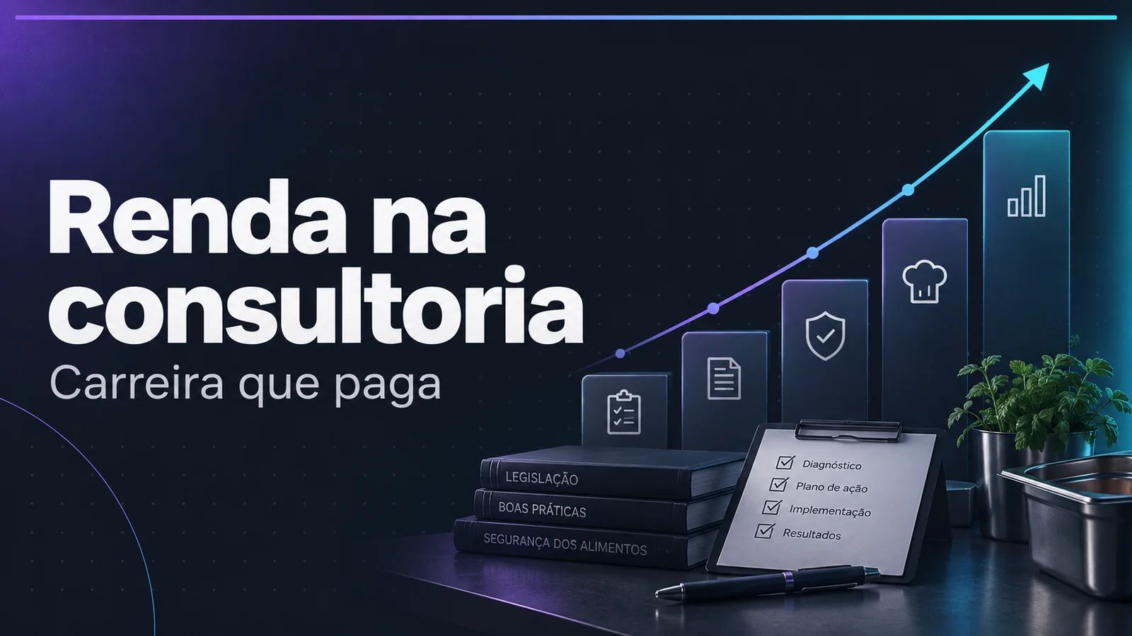 Capa do guia Renda na consultoria de alimentos