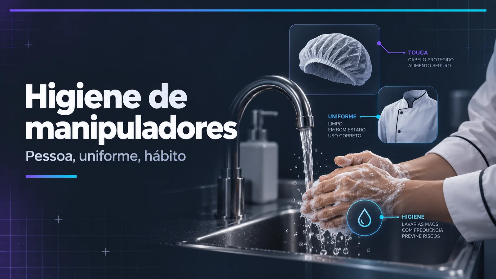 Capa do guia Higiene de manipuladores