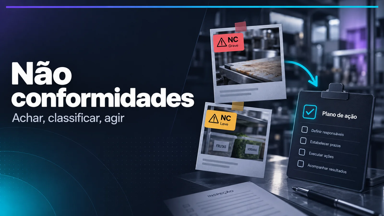 Capa do guia Não conformidades em campo