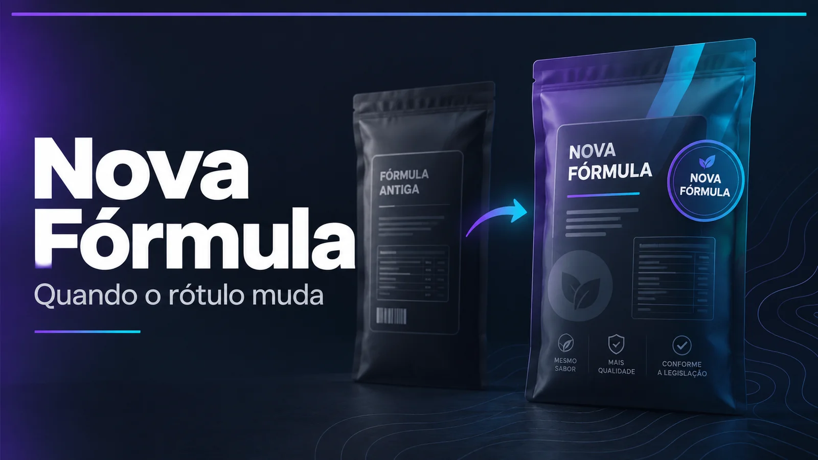 Capa do guia Declaração Nova Fórmula na rotulagem de alimentos